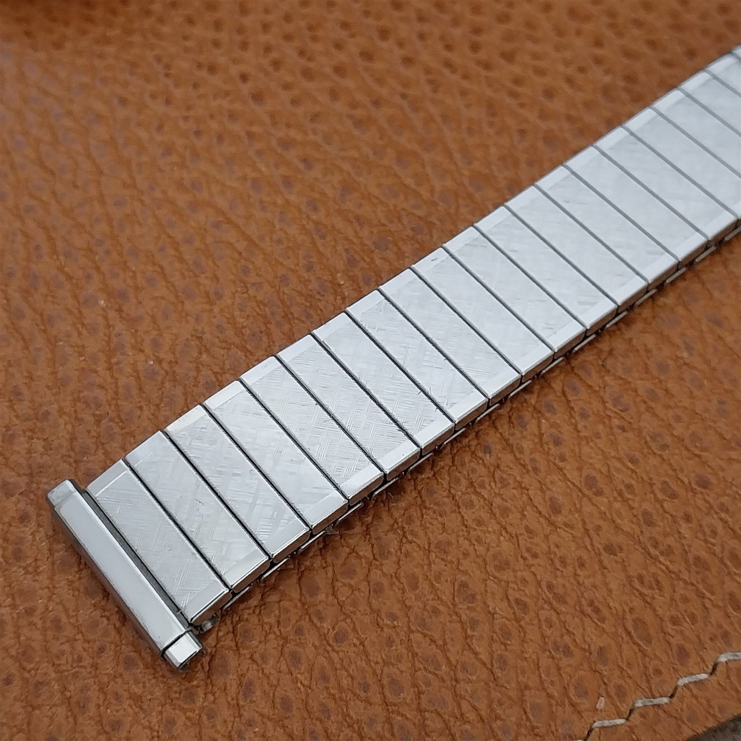 Vintage 19mm 18mm 17mm 16mm 1970s Speidel Long Stainless Steel Unused Watch Band