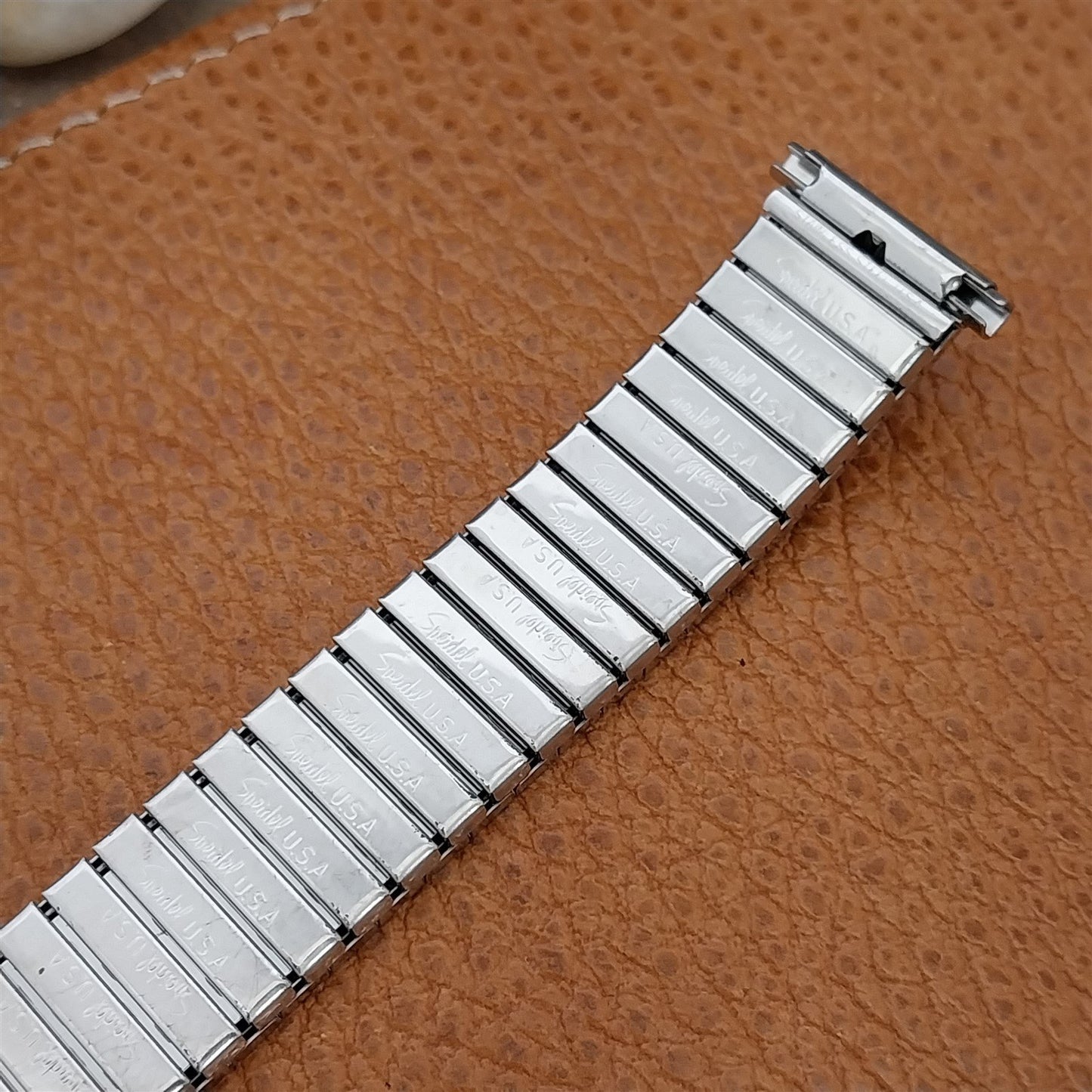 Vintage 19mm 18mm 17mm 16mm 1970s Speidel Long Stainless Steel Unused Watch Band