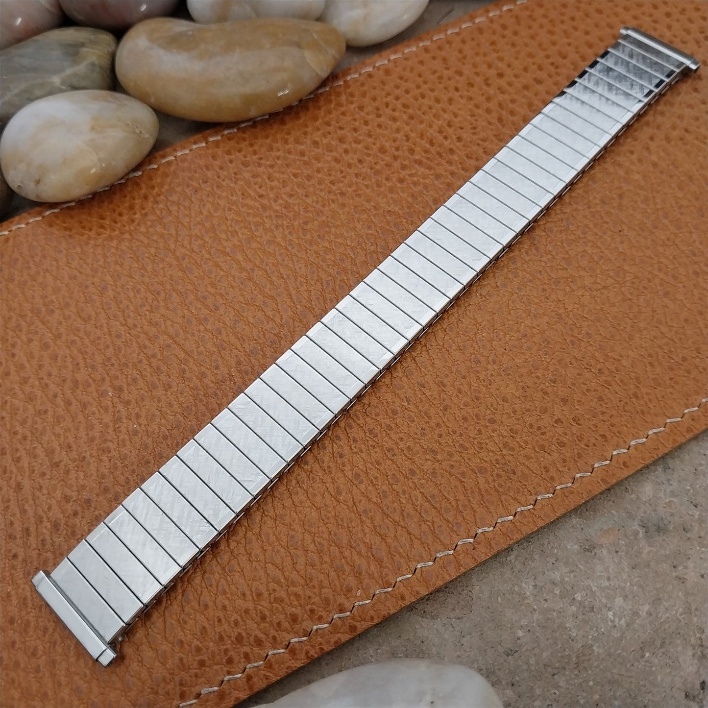 Vintage 19mm 18mm 17mm 16mm 1970s Speidel Long Stainless Steel Unused Watch Band