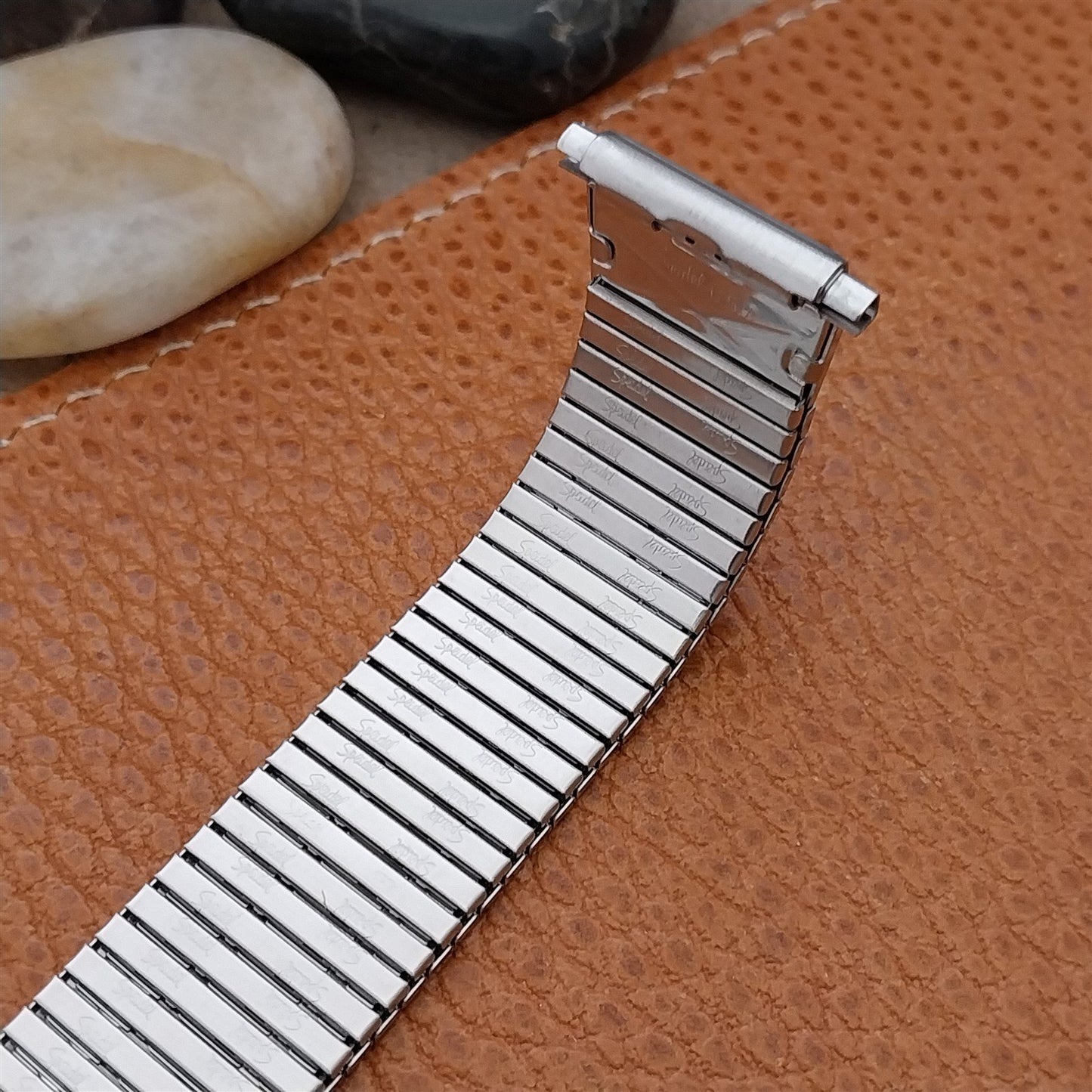 Vintage Speidel 1970s Stainless Steel 18mm 20mm 22mm Unused Classic Watch Band