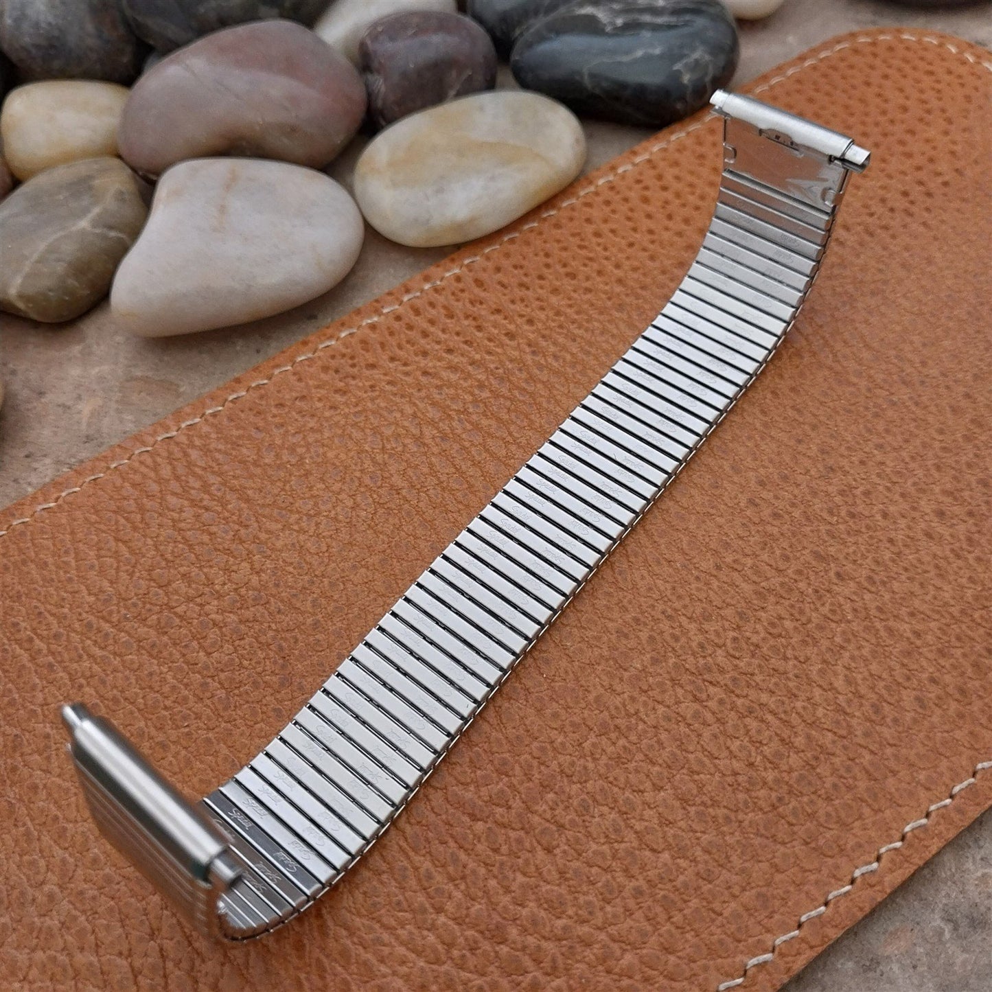 Vintage Speidel 1970s Stainless Steel 18mm 20mm 22mm Unused Classic Watch Band