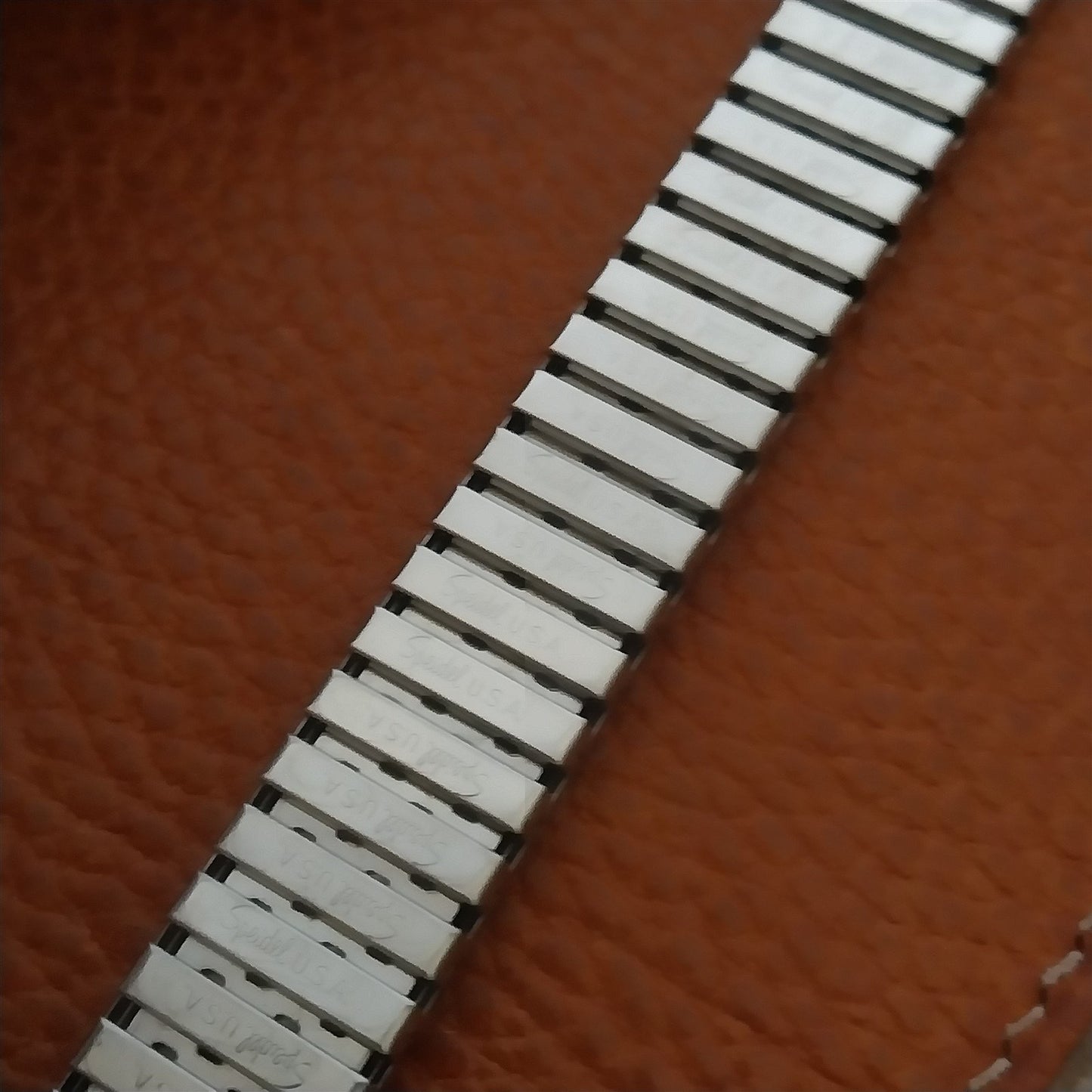 Stainless Steel Expansion Speidel USA 16mm 18mm 19mm 1970s Vintage Watch Band