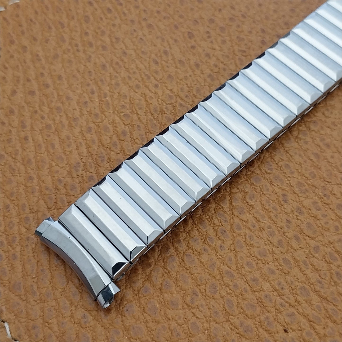 16mm 18mm 19mm 1970s Speidel Fullback Stainless Steel nos Unused Watch Band