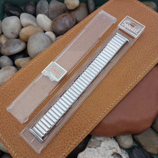16mm 18mm 19mm 1970s Speidel Fullback Stainless Steel nos Unused Watch Band