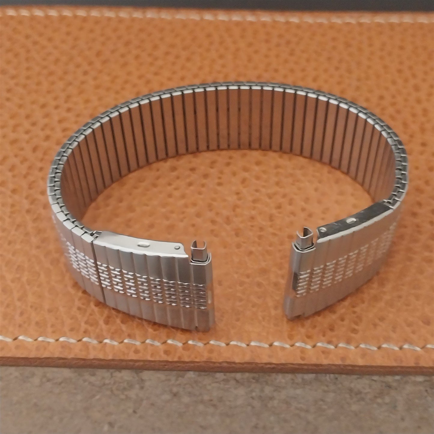 Speidel Thinline 1970s Quick Adjust Stainless Steel Unused Vintage Watch Band