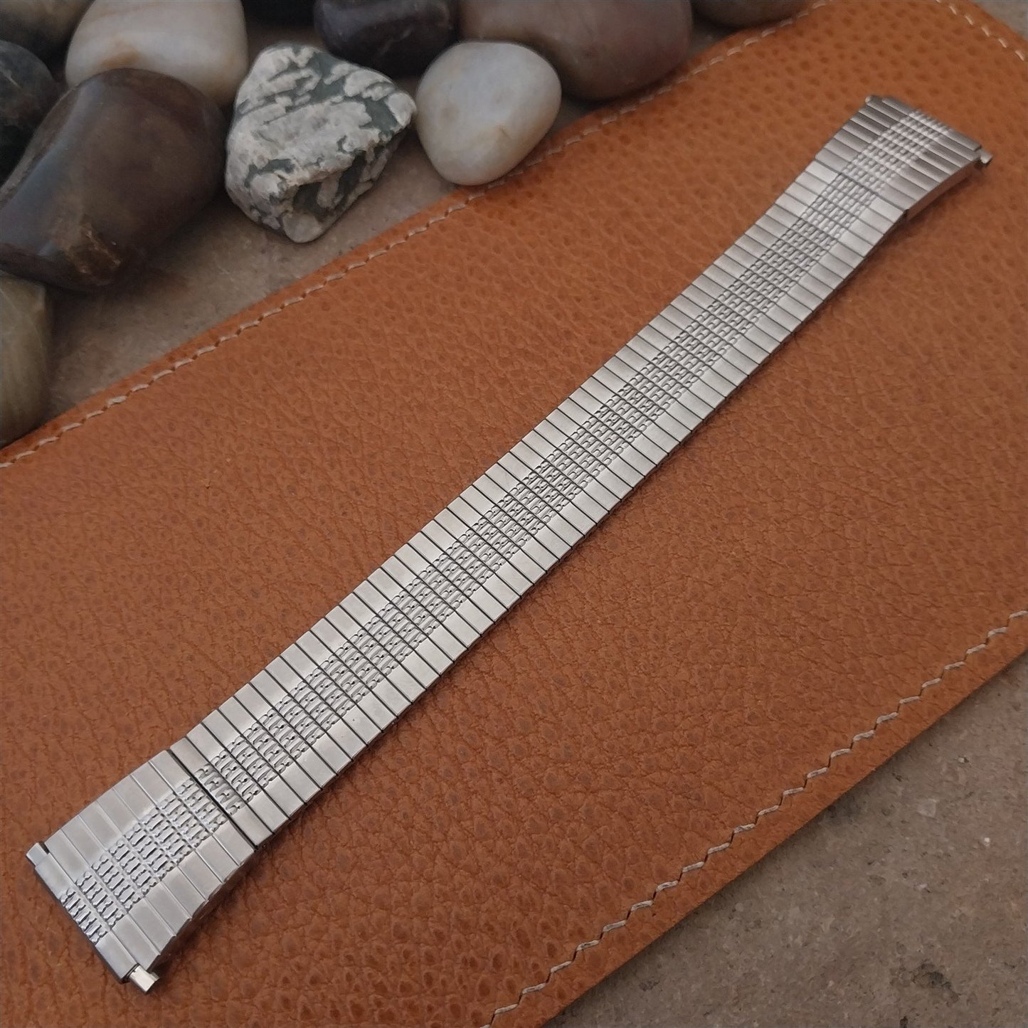 Speidel Thinline 1970s Quick Adjust Stainless Steel Unused Vintage Watch Band