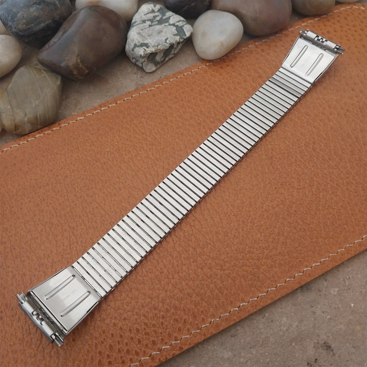 Speidel Thinline 1970s Quick Adjust Stainless Steel Unused Vintage Watch Band