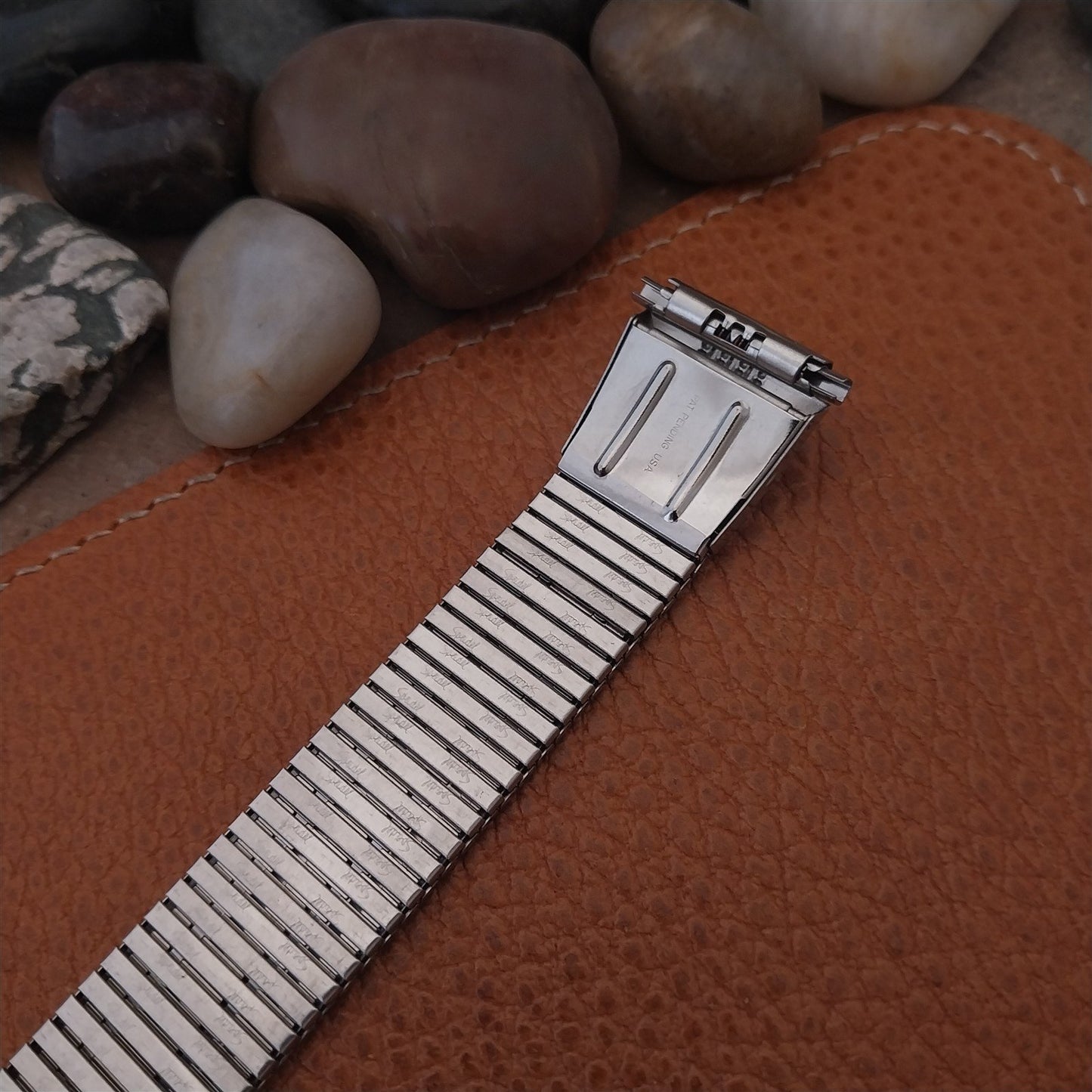Speidel Thinline 1970s Quick Adjust Stainless Steel Unused Vintage Watch Band