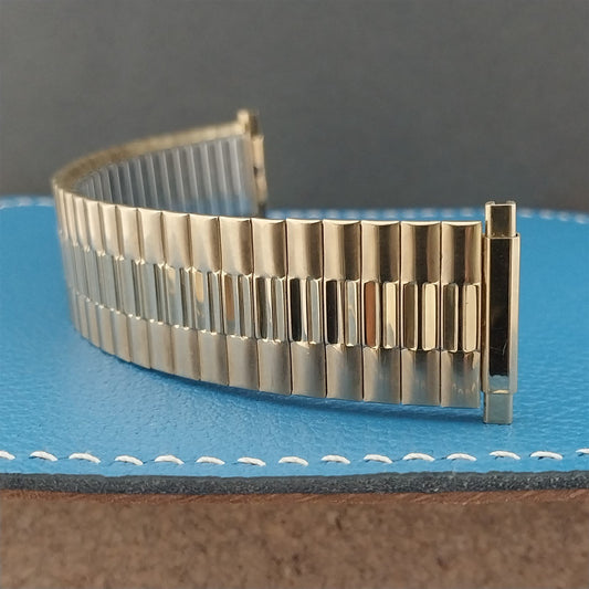 18mm 19mm 20mm Speidel Gold RGP Wide 1970s nos Unused Vintage Watch Band