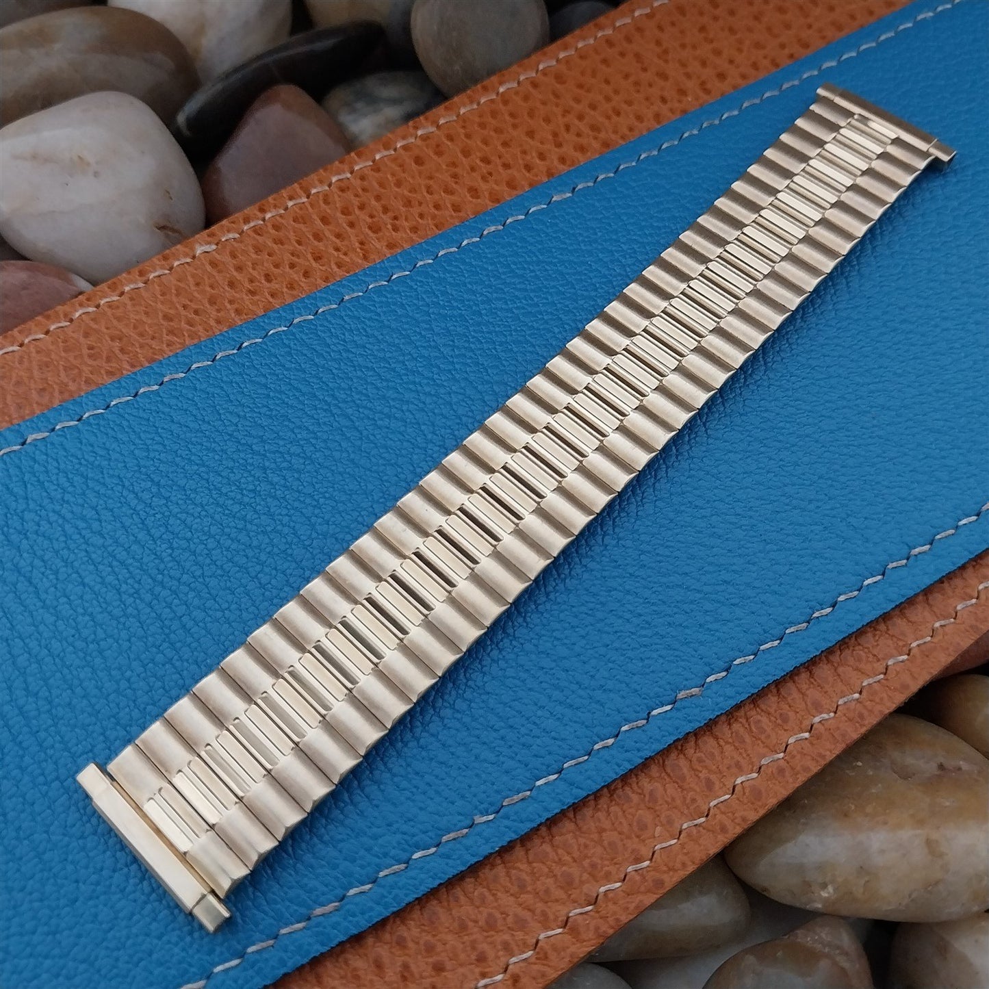 18mm 19mm 20mm Speidel Gold RGP Wide 1970s nos Unused Vintage Watch Band