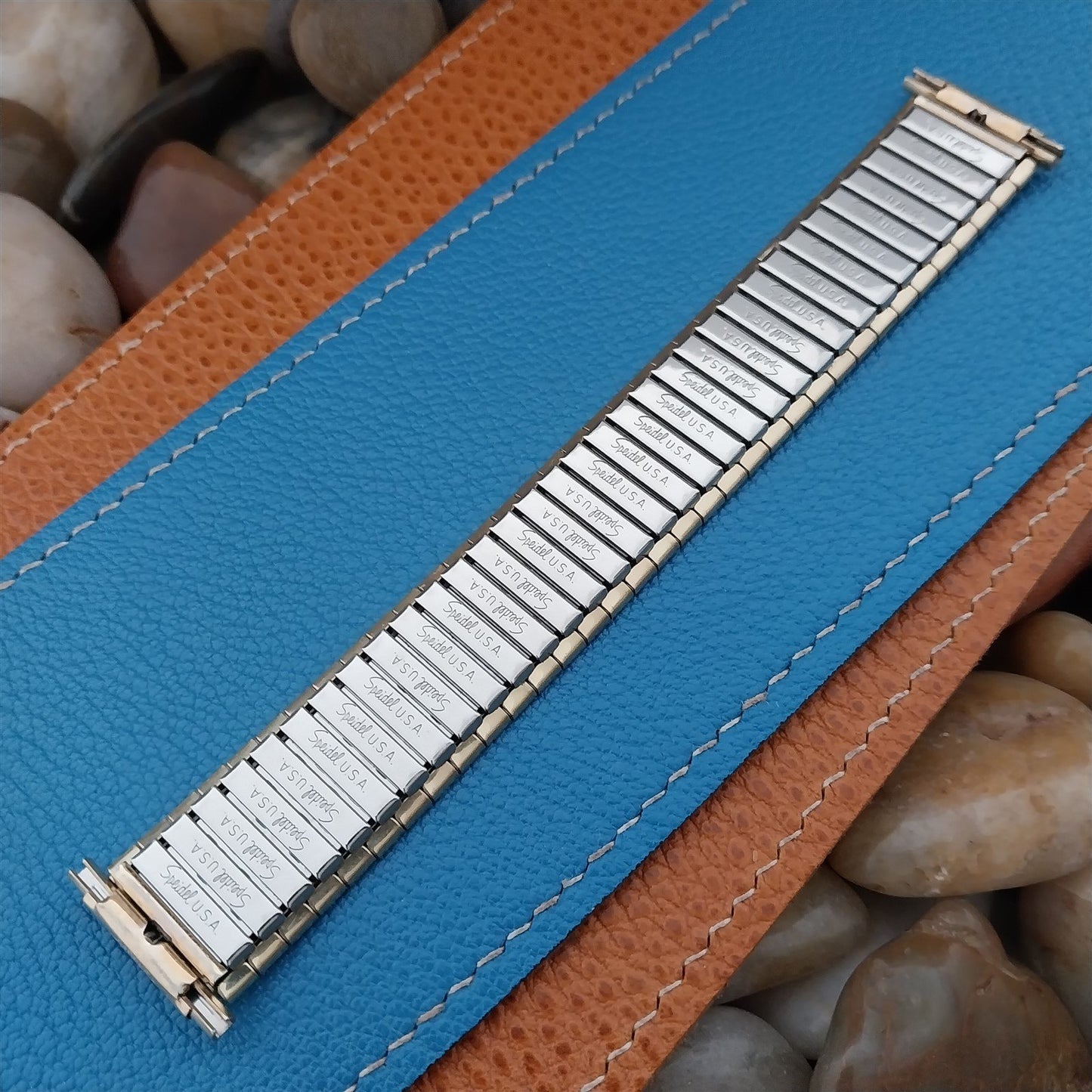 18mm 19mm 20mm Speidel Gold RGP Wide 1970s nos Unused Vintage Watch Band