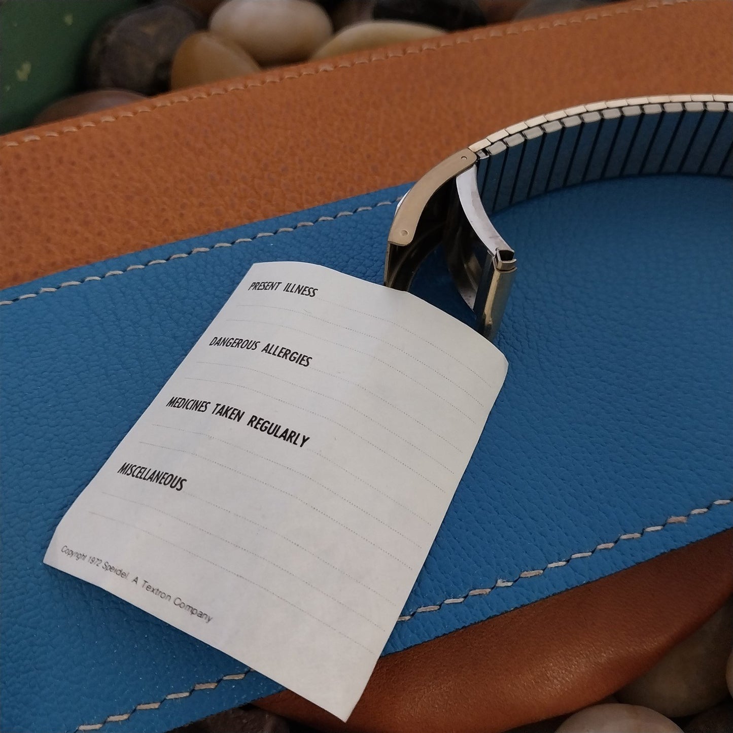 Speidel USA Medilog Gold-Filled Long nos 16mm-19mm Unused Vintage Watch Band