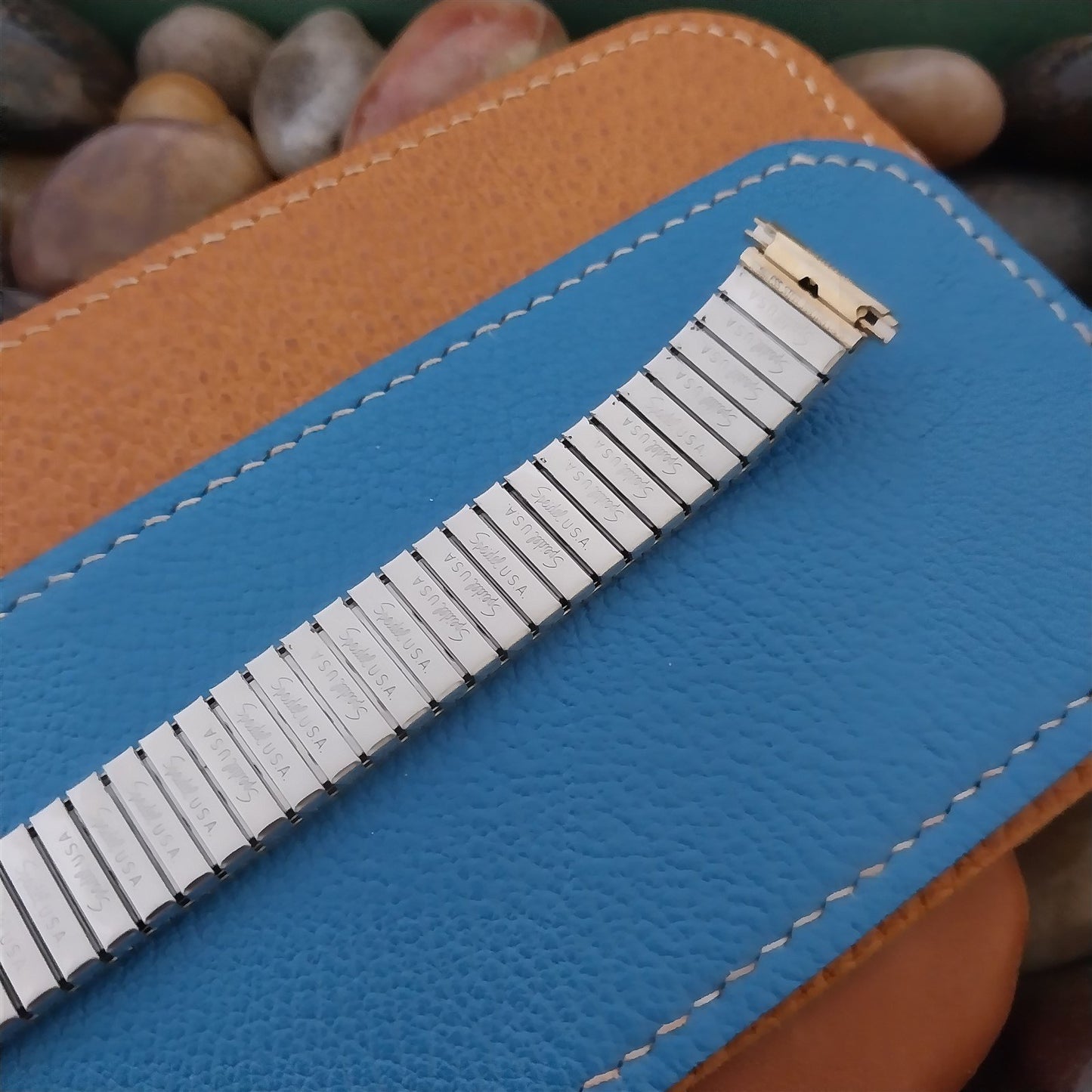 Speidel USA Medilog Gold-Filled Long nos 16mm-19mm Unused Vintage Watch Band