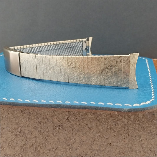 Vintage 19mm 18mm Speidel 10k Yellow Gold-Filled Unused Classic 1970s Watch Band