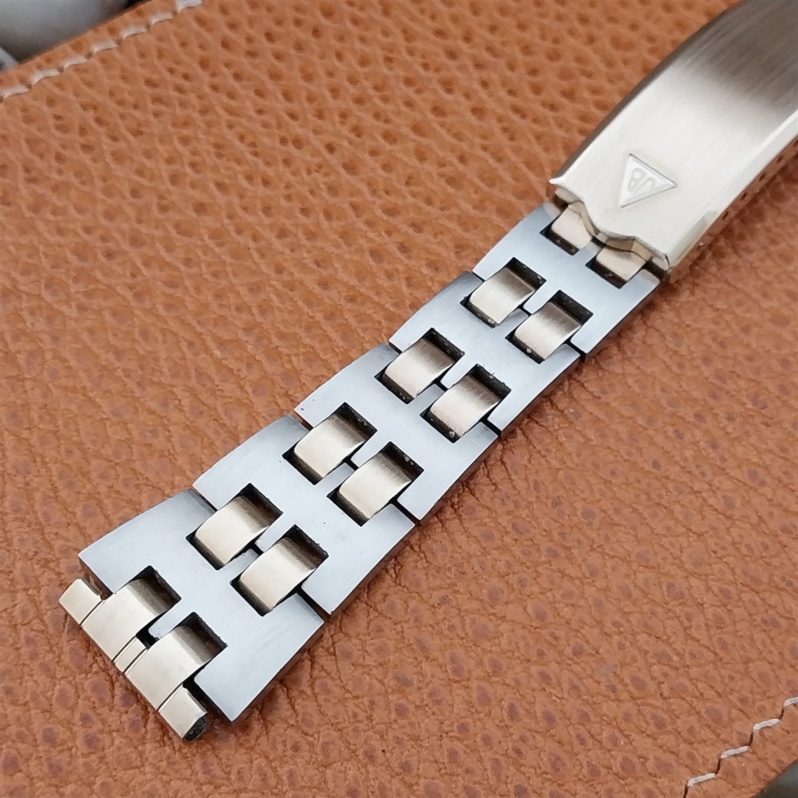 17.2mm Gold-Filled & Stainless JB Champion 1970s Unused Vintage Watch Band