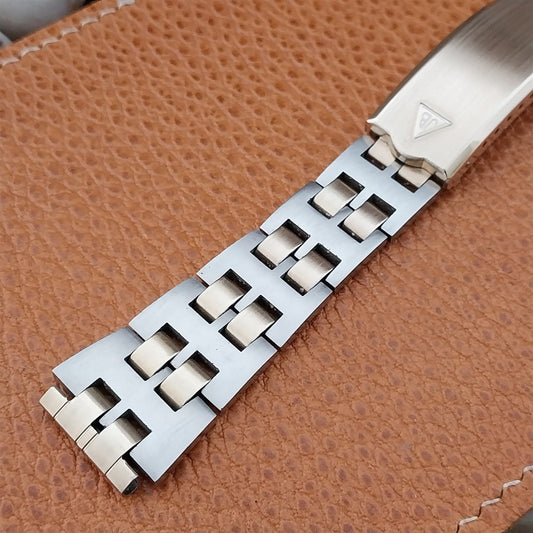17.2mm Gold-Filled & Stainless JB Champion 1970s Unused Vintage Watch Band