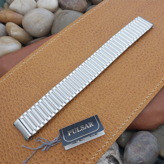 Vintage Pulsar Speidel USA 18mm Stainless Steel nos Unused Watch Band