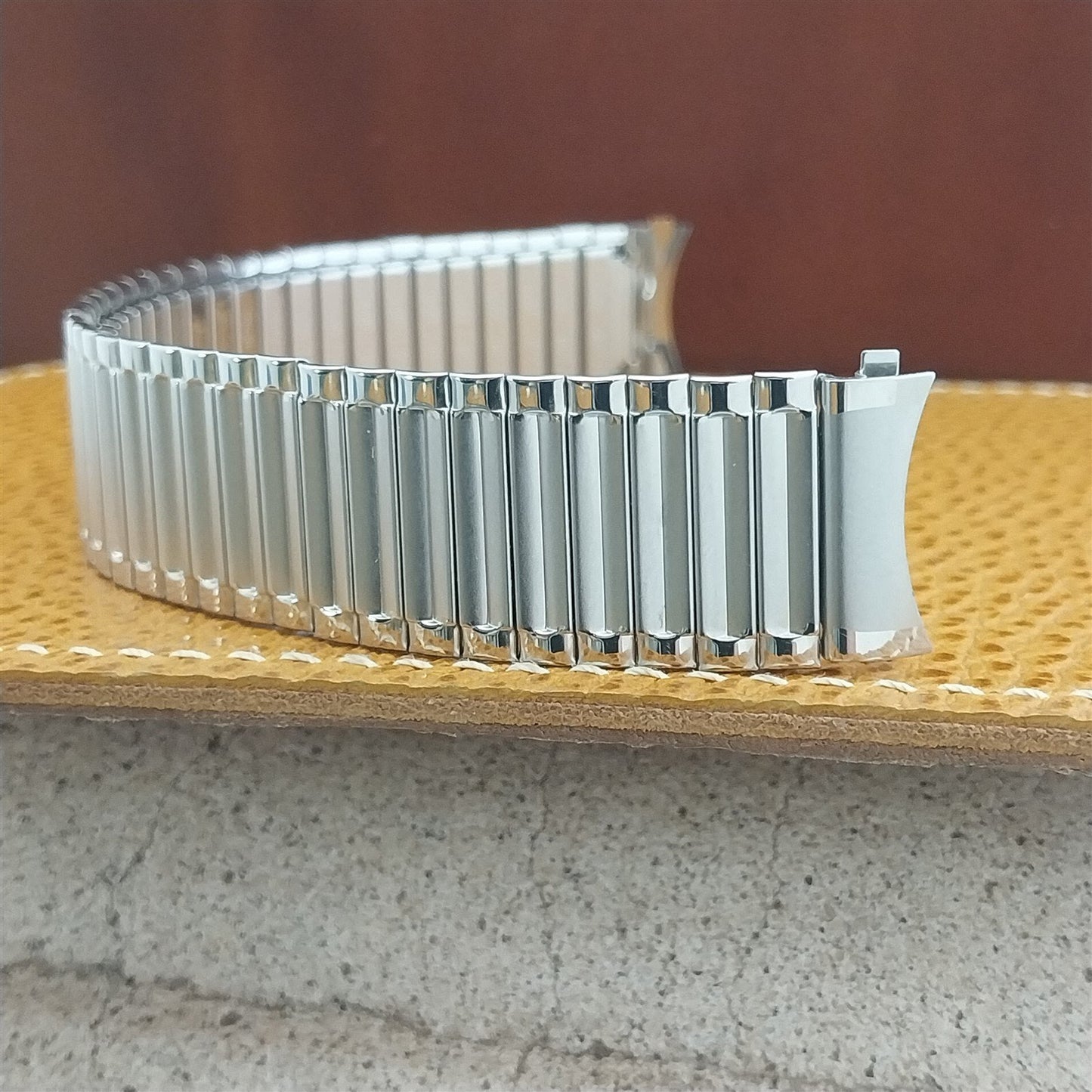 Vintage Pulsar Speidel USA 18mm Stainless Steel nos Unused Watch Band