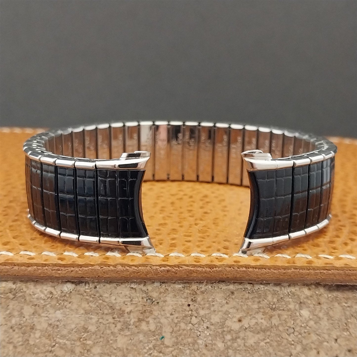 19mm 18mm 1970 Long Speidel Stainless Steel Romunda Unused Vintage Watch Band