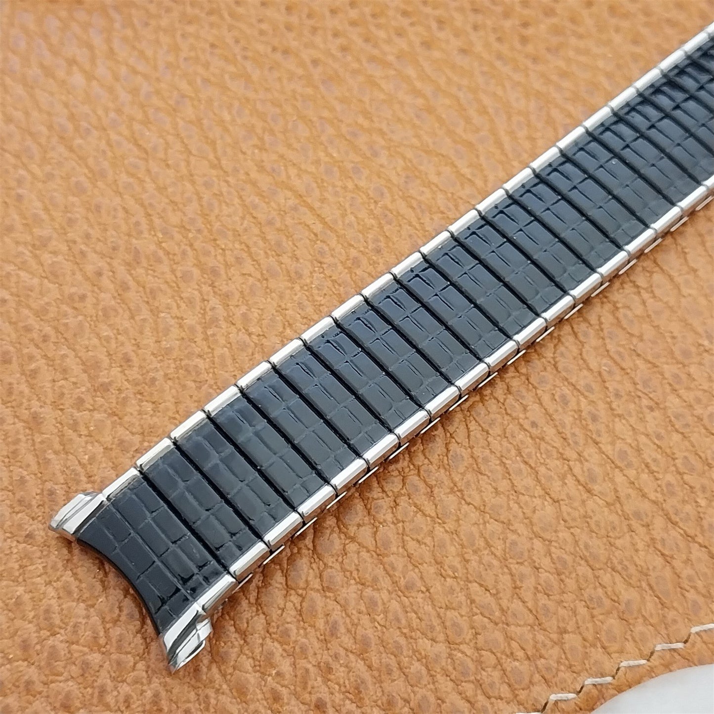 19mm 18mm 1970 Long Speidel Stainless Steel Romunda Unused Vintage Watch Band
