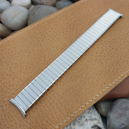 Stainless Steel 19mm 18mm Speidel Castile nos 1970s Vintage Watch Band