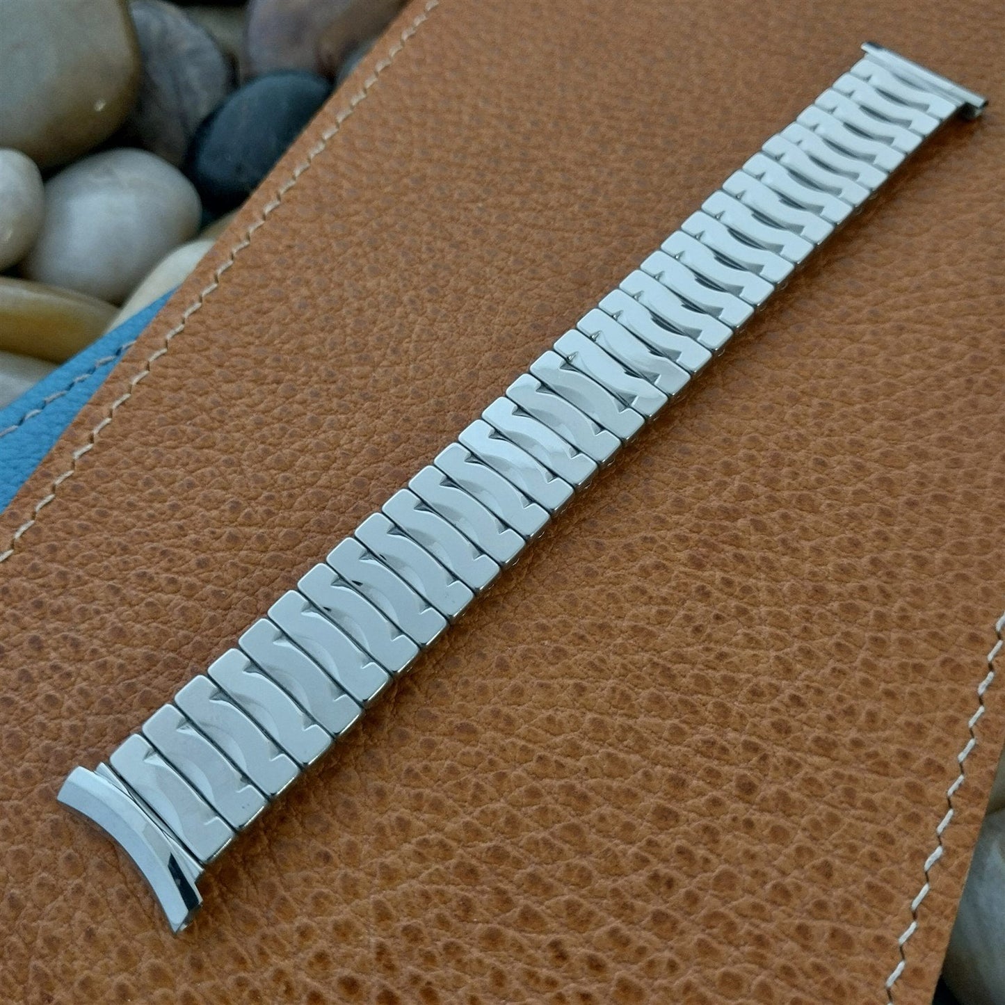 19mm 18mm 16mm Kreisler Tuscan Stainless Steel Unused 1950s Vintage Watch Band