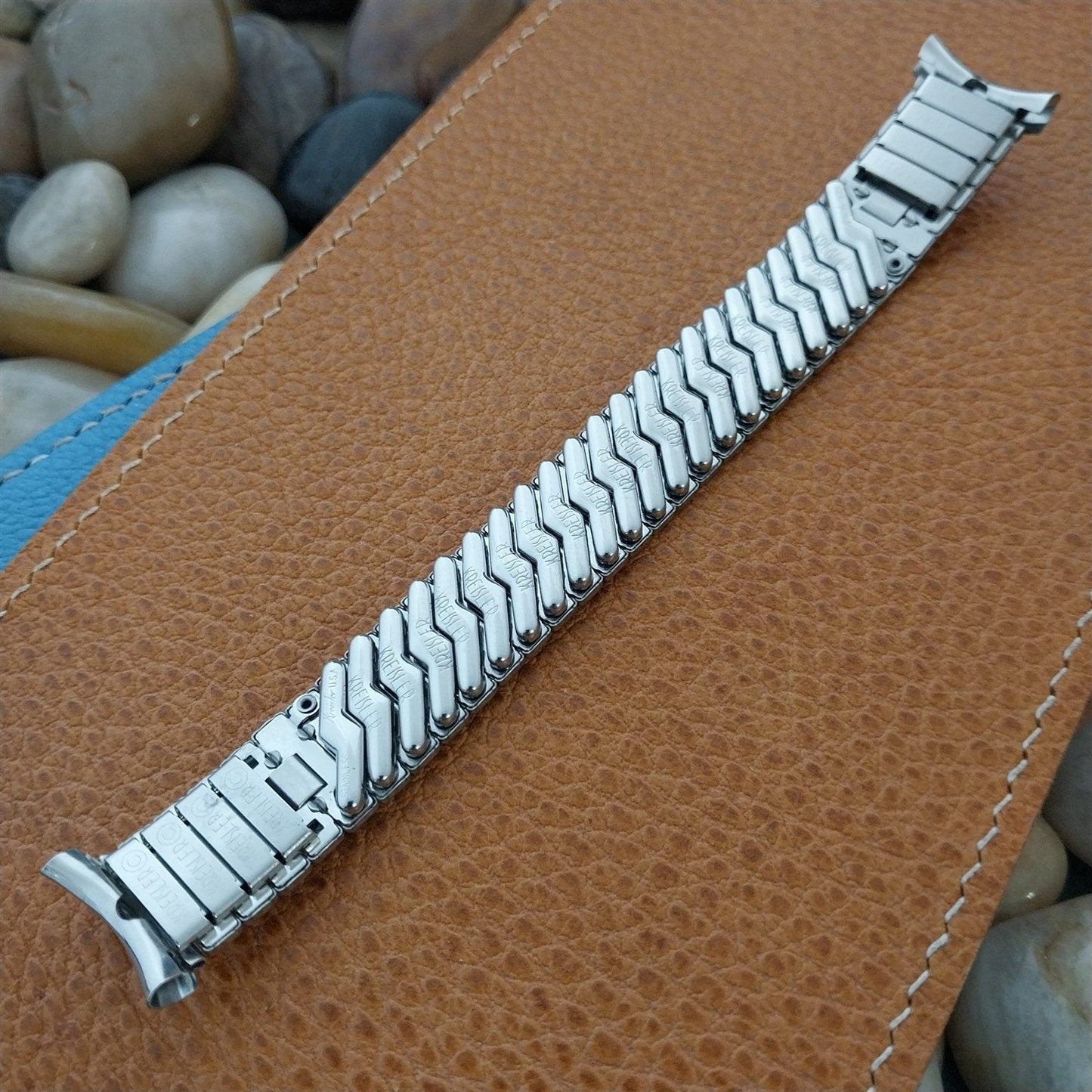 19mm 18mm 16mm Kreisler Tuscan Stainless Steel Unused 1950s Vintage Watch Band