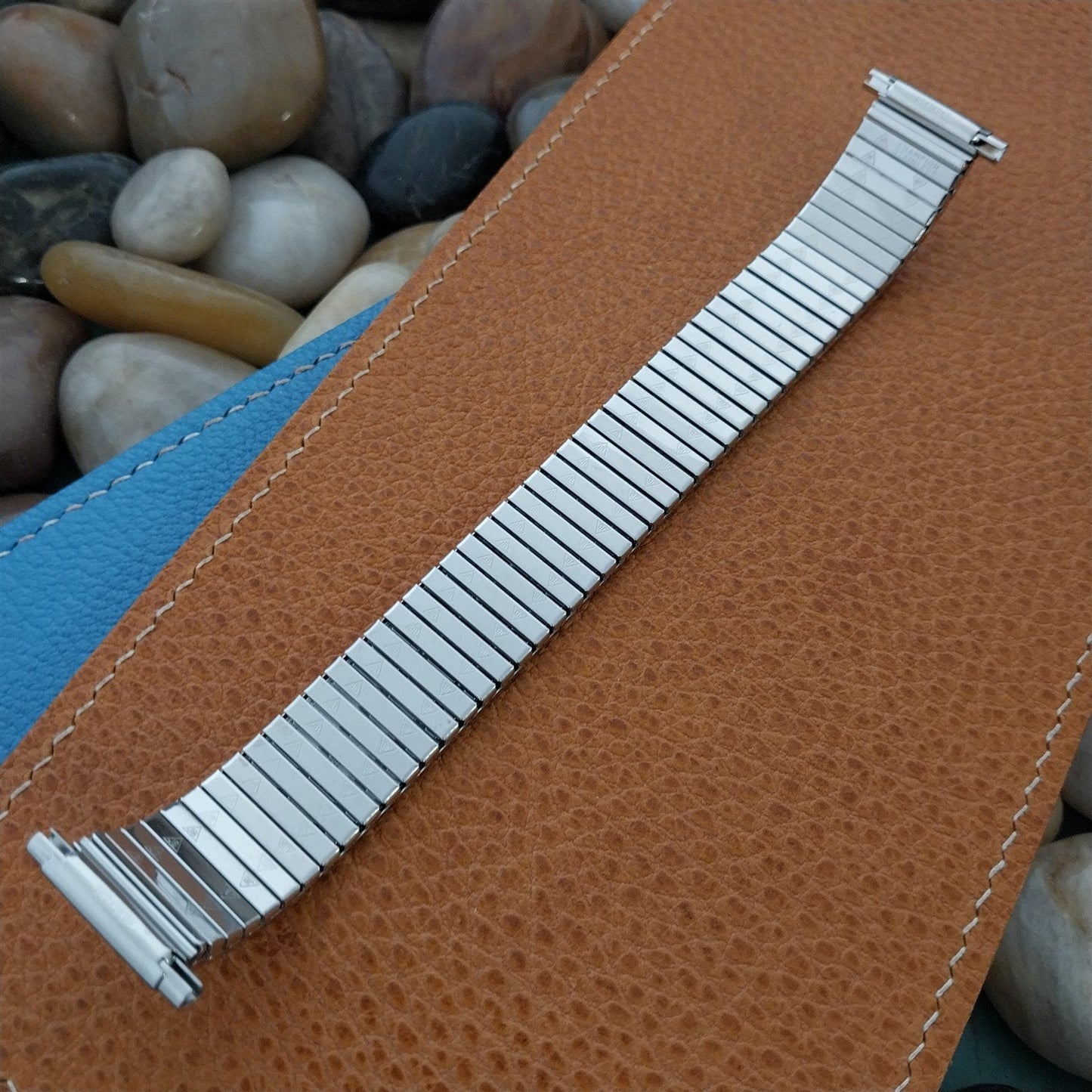 JB Champion Stainless Steel nos 1970s Vintage Watch Band 18mm 19mm 20mm 22mm