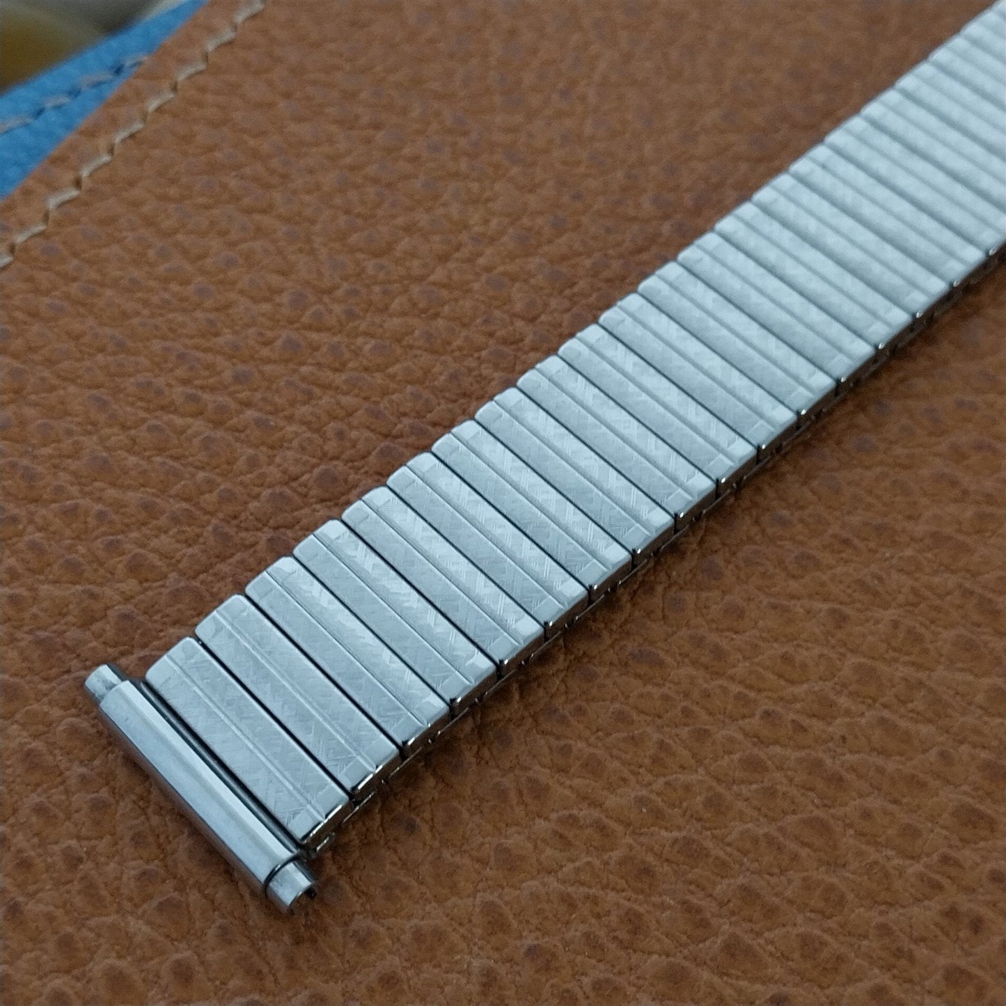 nos JB Champion Japan 1970s 16mm 18mm 19mm Stainless Steel Vintage Watch Band