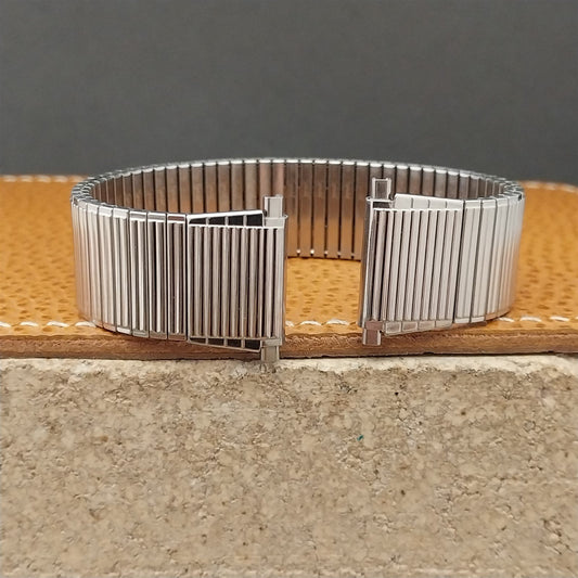18mm 20mm Stainless Steel Speidel Thinline 70s Flared Unused Vintage Watch Band