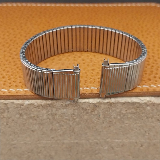 18mm 20mm Stainless Steel Speidel Thinline 70s Flared Unused Vintage Watch Band