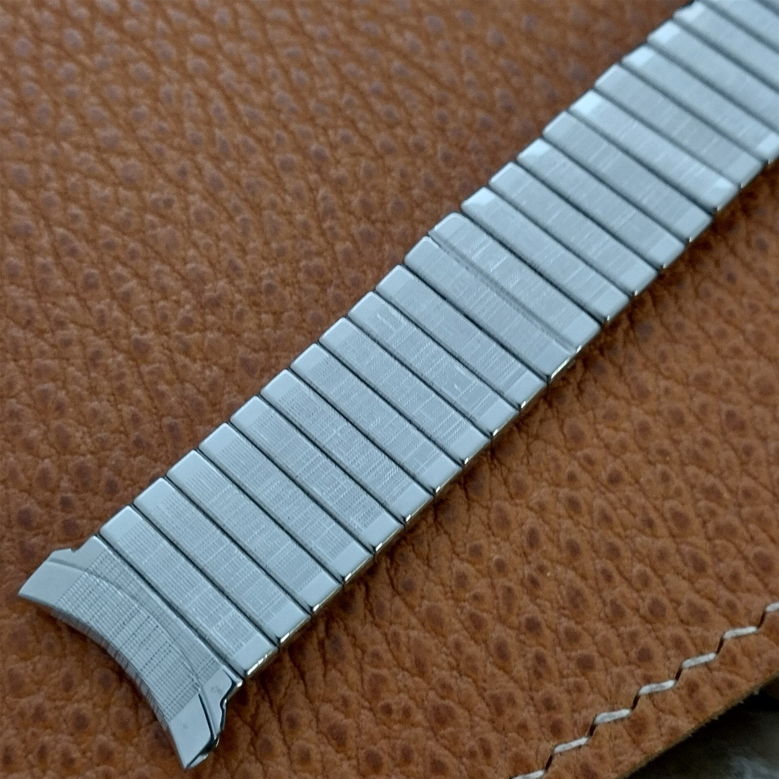JB Champion Stainless Steel Expansion Unused 1960s Vintage Watch Band 18mm 19mm