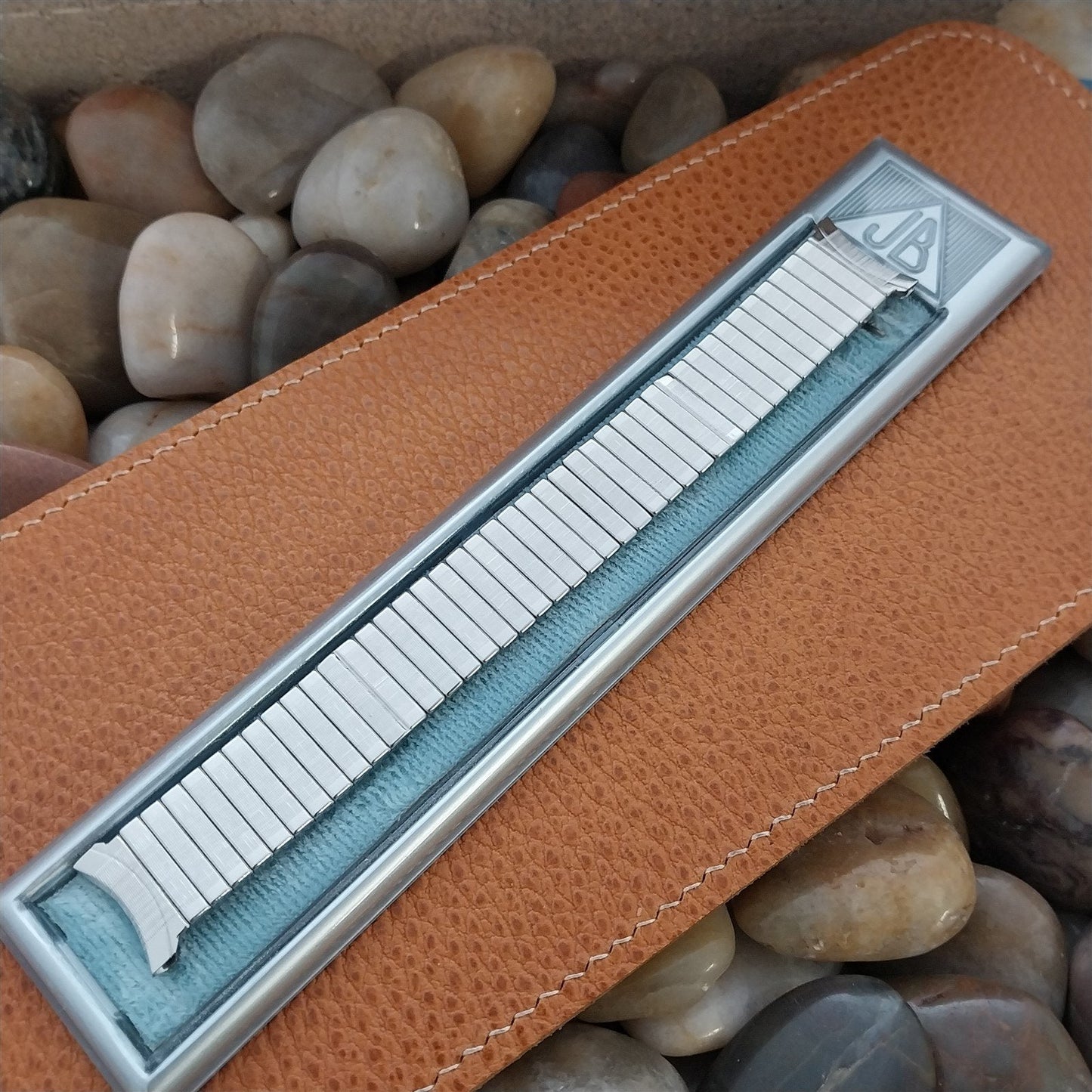 JB Champion Stainless Steel Expansion Unused 1960s Vintage Watch Band 18mm 19mm