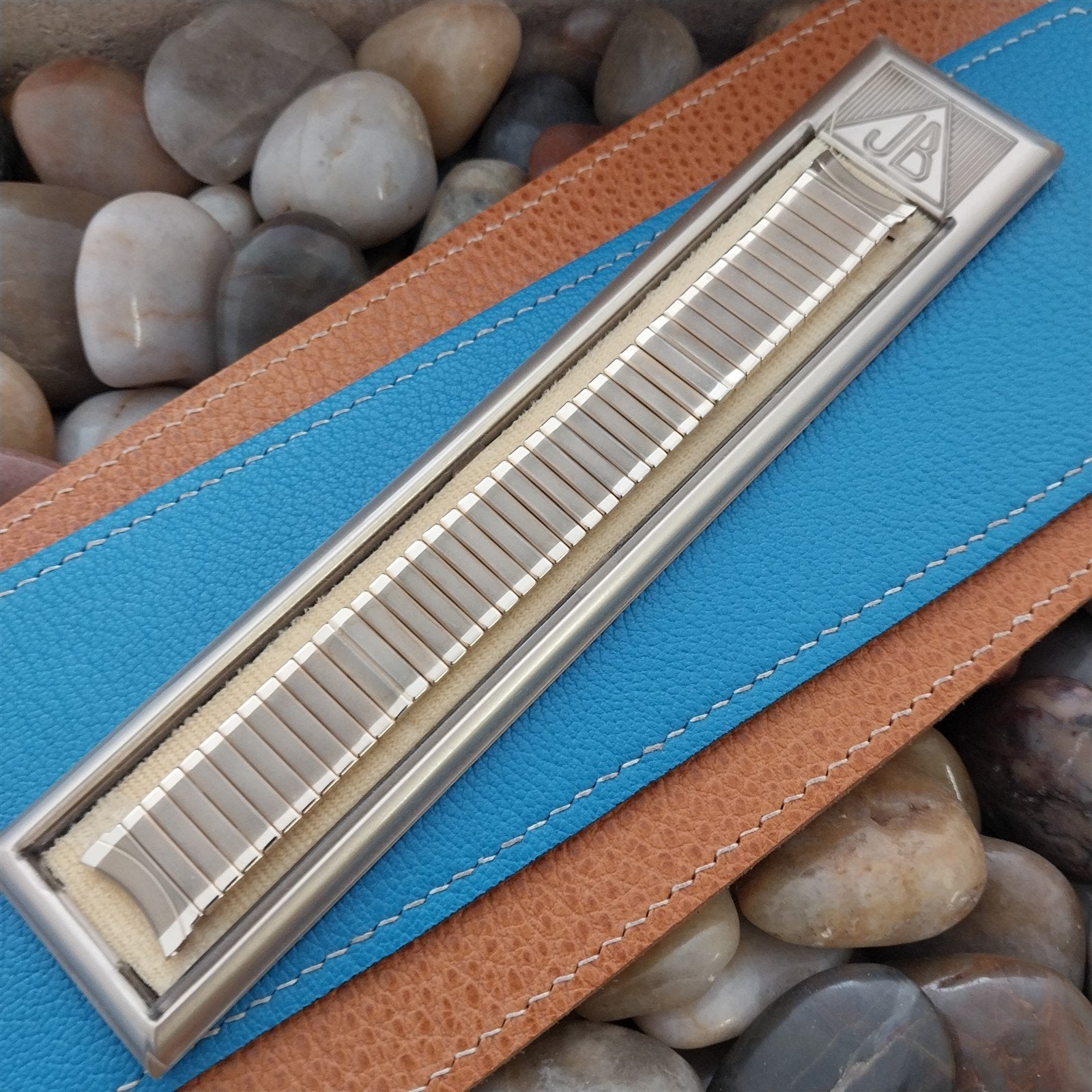 1950s Yellow Gold-Fill JB Champion mcm 17.2mm Unused Classic Vintage Watch Band