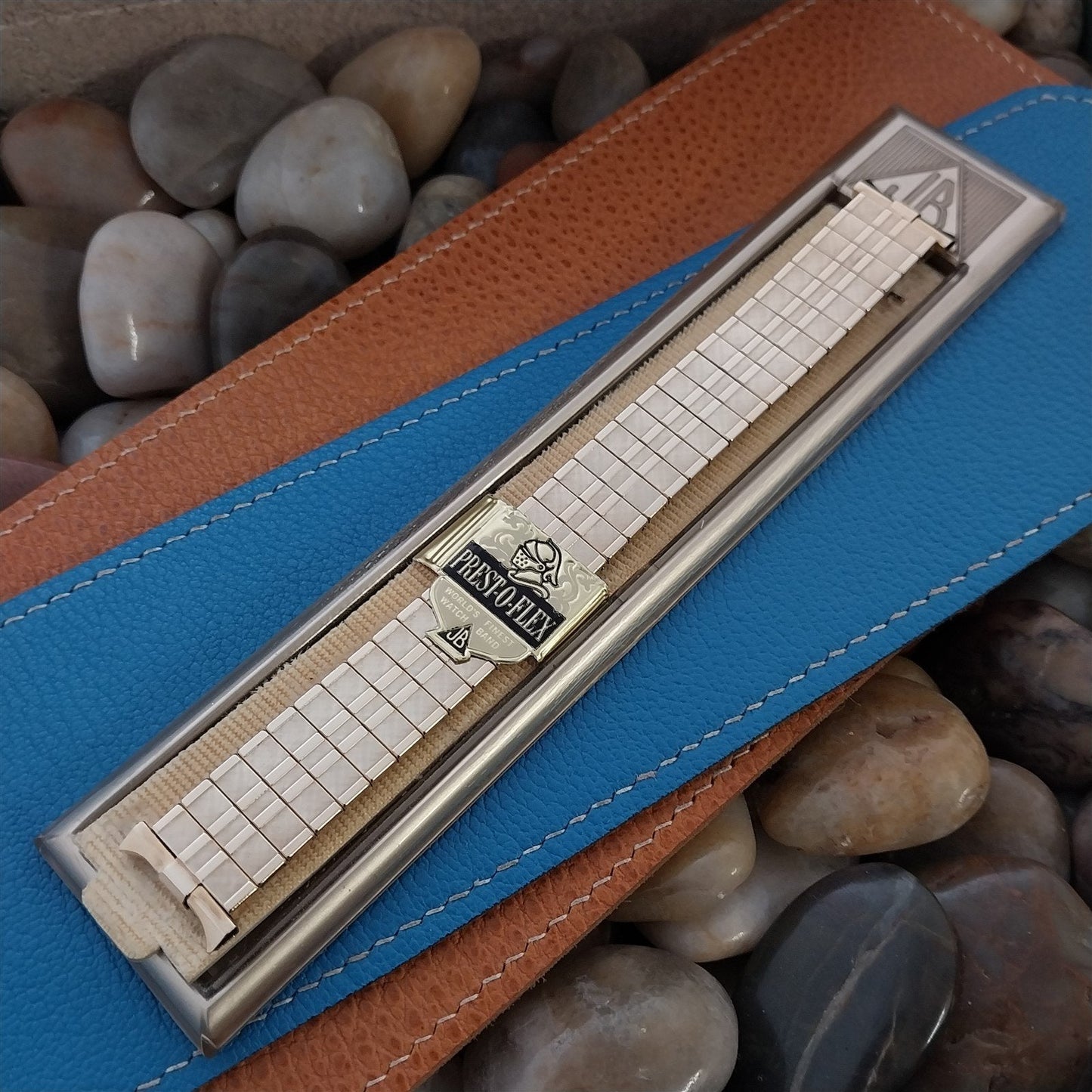 JB Champion 10K Gold Filled PrestoFlex Expansion 1960s nos Vintage Watch Band