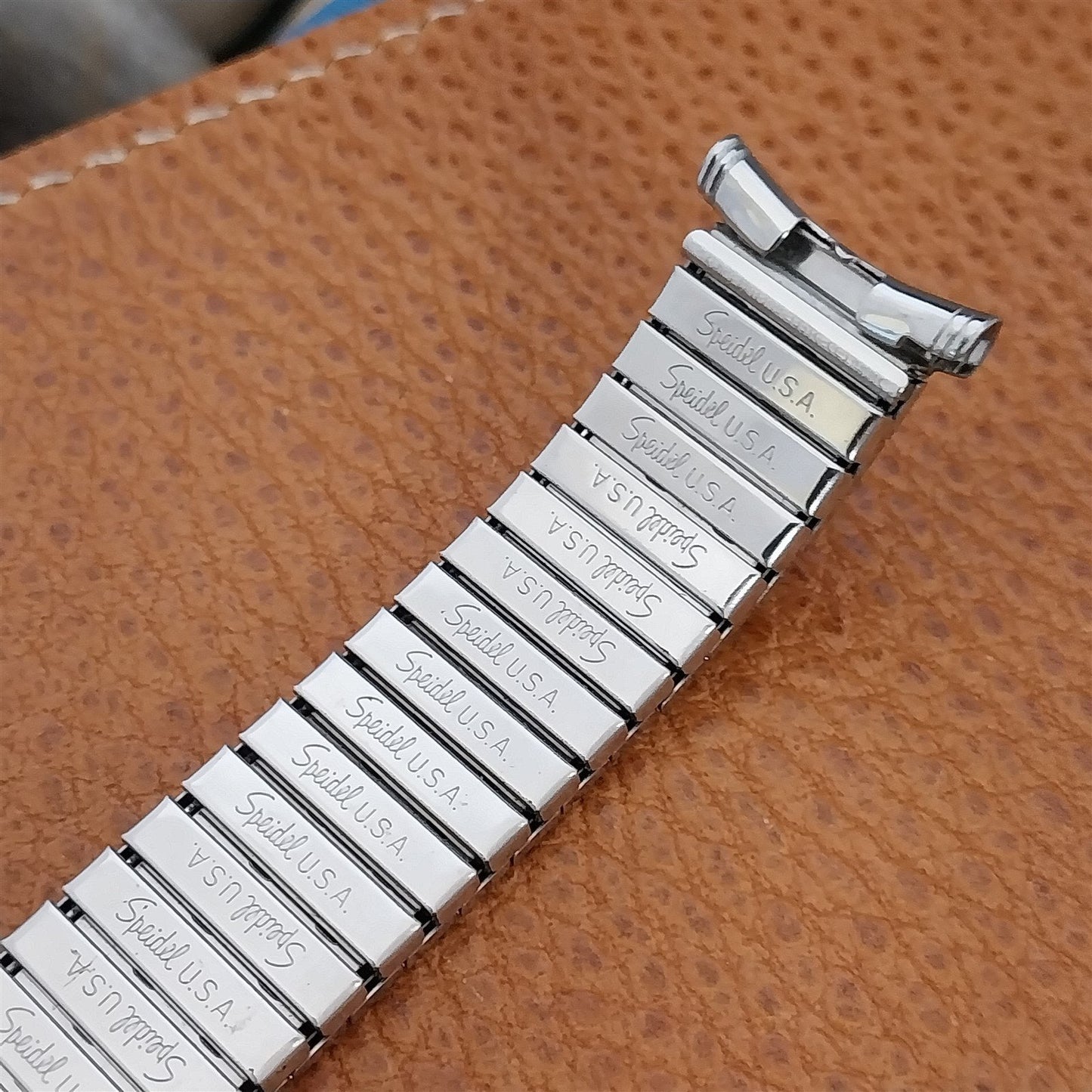 19mm 18mm 16mm Long Speidel Fullback Stainless Steel Unused Vintage Watch Band