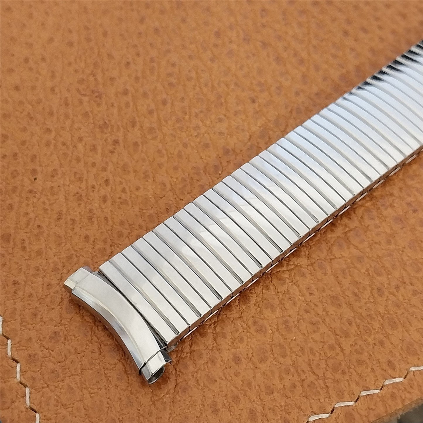 18mm 19mm 16mm Long Speidel Linesman Stainless Steel Unused Vintage Watch Band