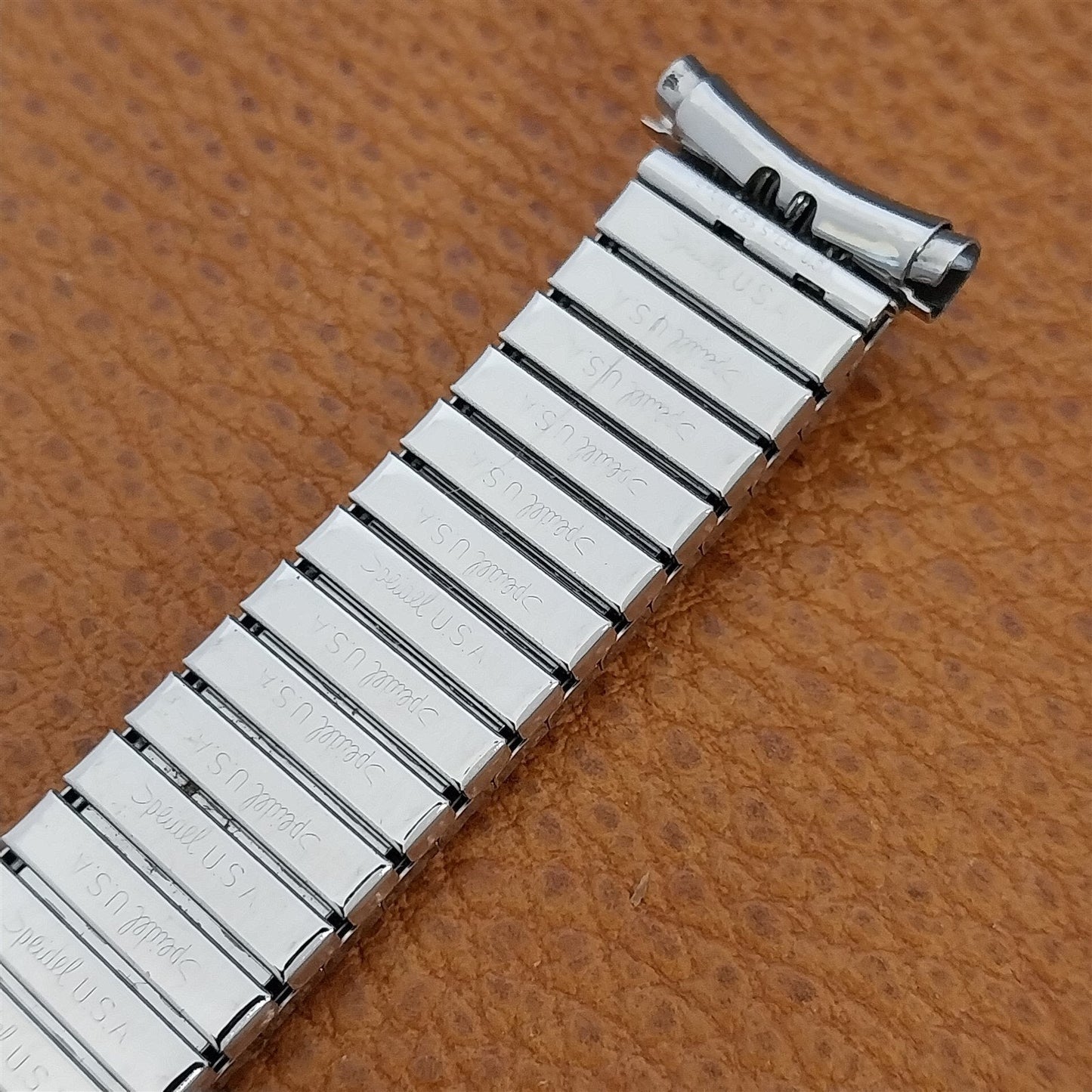 18mm 19mm 16mm Long Speidel Linesman Stainless Steel Unused Vintage Watch Band