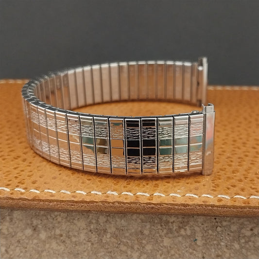 16mm 18mm 19mm 1970s nos Speidel Twistoflex Stainless Steel Unused Watch Band