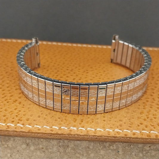 16mm 18mm 19mm 1970s nos Speidel Twistoflex Stainless Steel Unused Watch Band