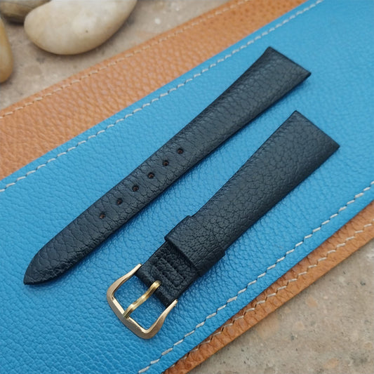 Vintage 19mm Kreisler Aquila Corfam Classic Tapered Unused NOS 1960s Watch Strap