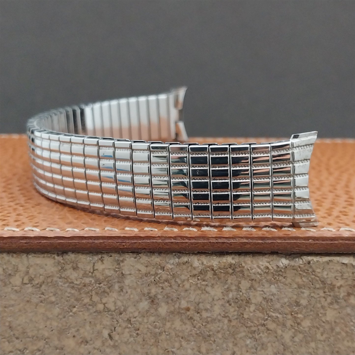 19mm 18mm 17mm Stainless Speidel Tribune Twistoflex Unused Vintage Watch Band