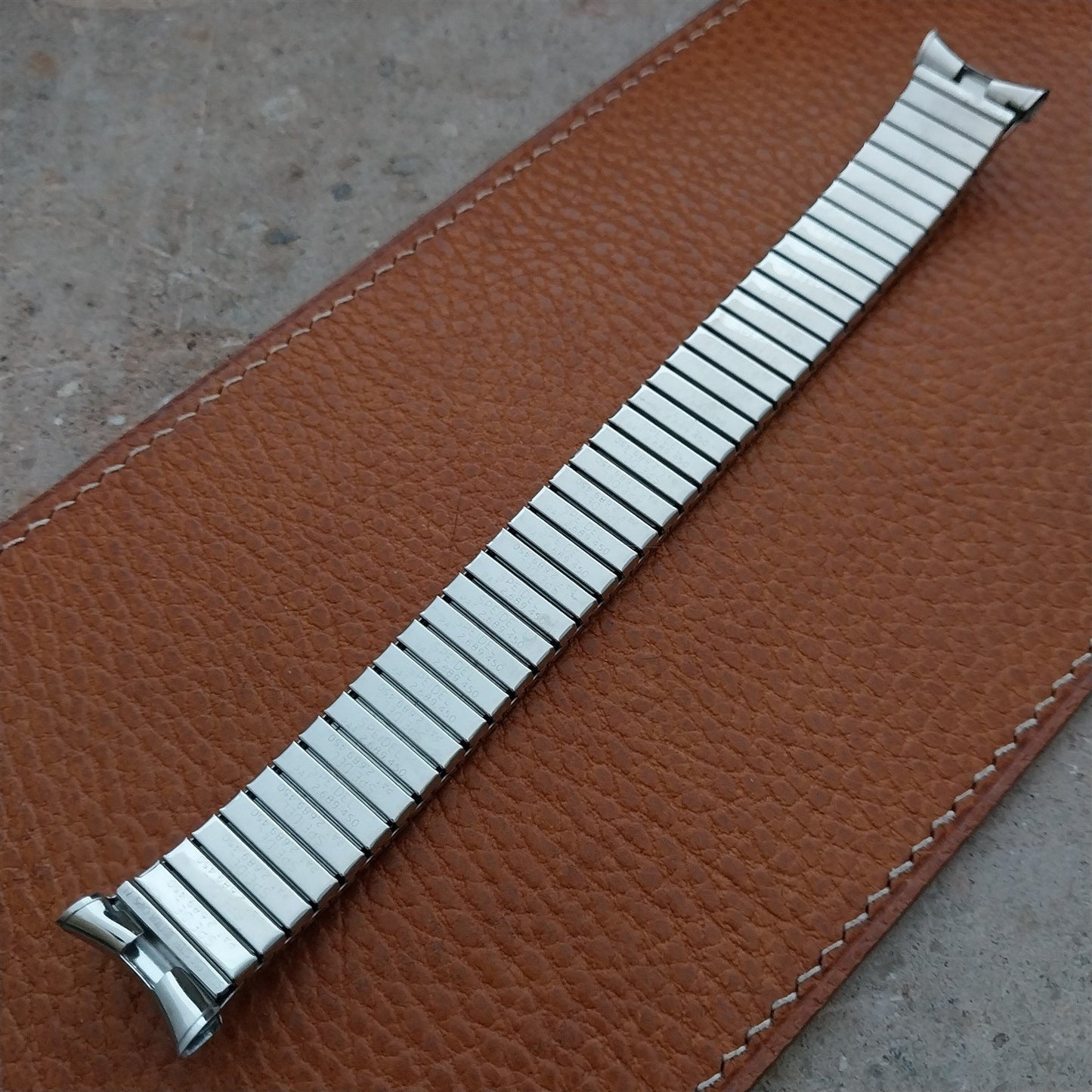 19mm 18mm 17mm Stainless Speidel Tribune Twistoflex Unused Vintage Watch Band