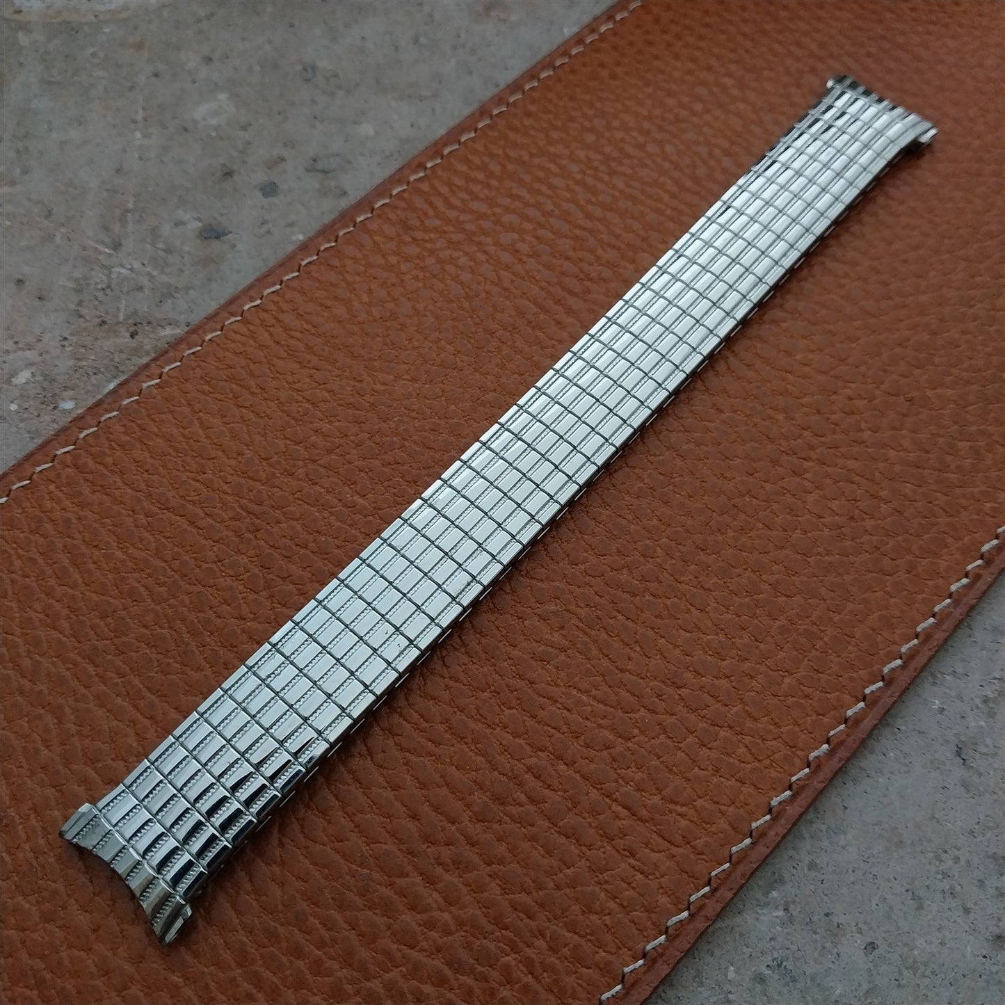 19mm 18mm 17mm Stainless Speidel Tribune Twistoflex Unused Vintage Watch Band