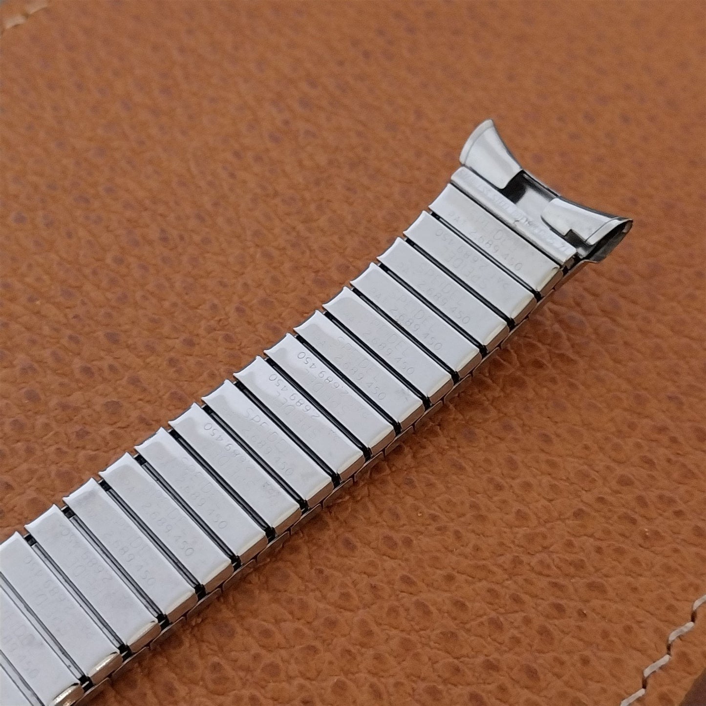 19mm 18mm Stainless Steel Speidel Tribune Twistoflex Unused Vintage Watch Band