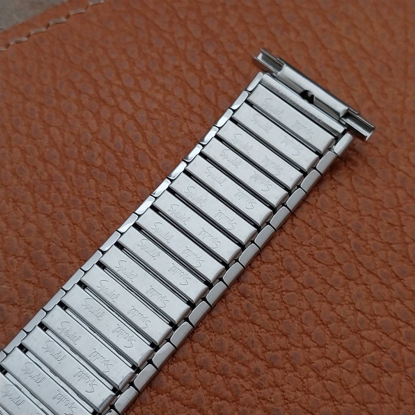 18mm 20mm 22mm Speidel Wide Stainless Steel Classic NOS 1970s Unused Watch Band