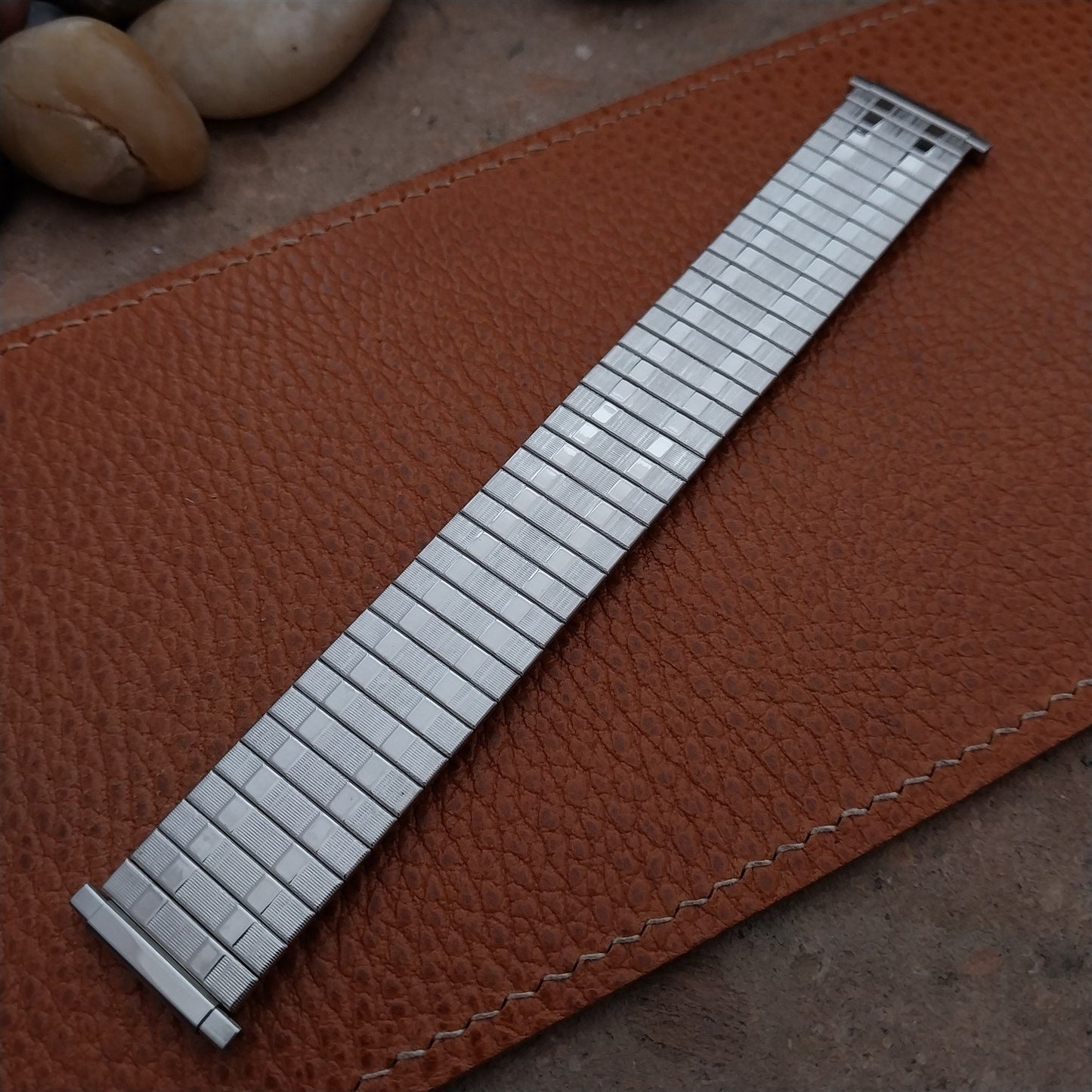 18mm 20mm 22mm Speidel Wide Stainless Steel Classic NOS 1970s Unused Watch Band