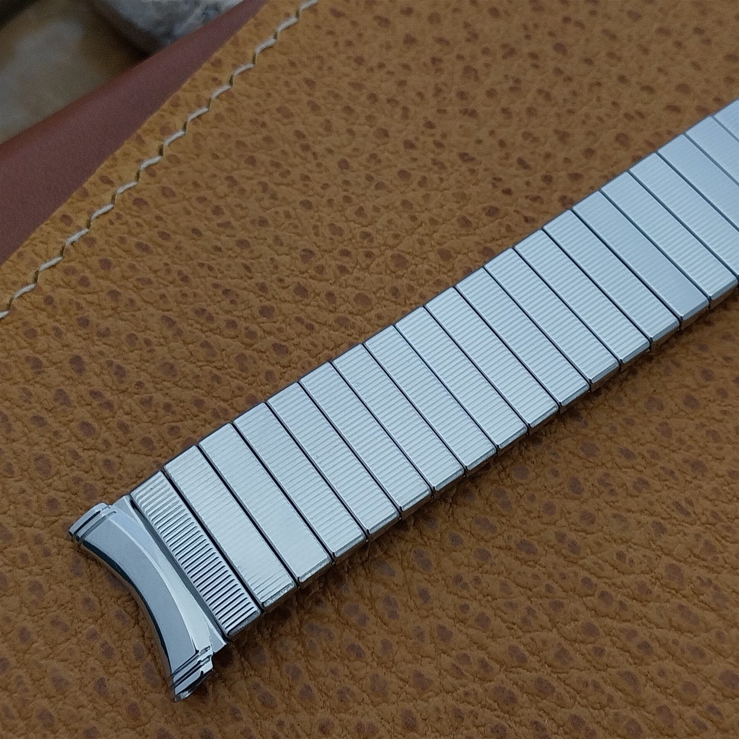 1960s Kreisler Unused 18mm 19mm Stainless Steel DuraFlex nos Vintage Watch Band