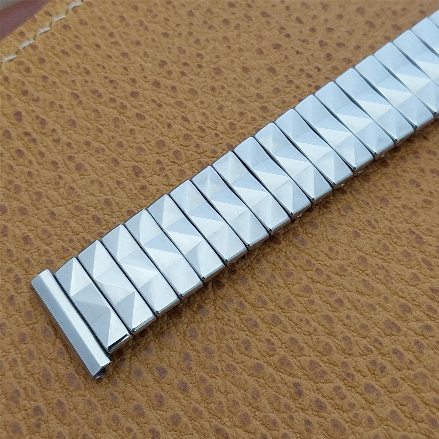 Vintage 11/16" Kreisler 17.2mm Stainless Steel Classic Unused 1960s Watch Band