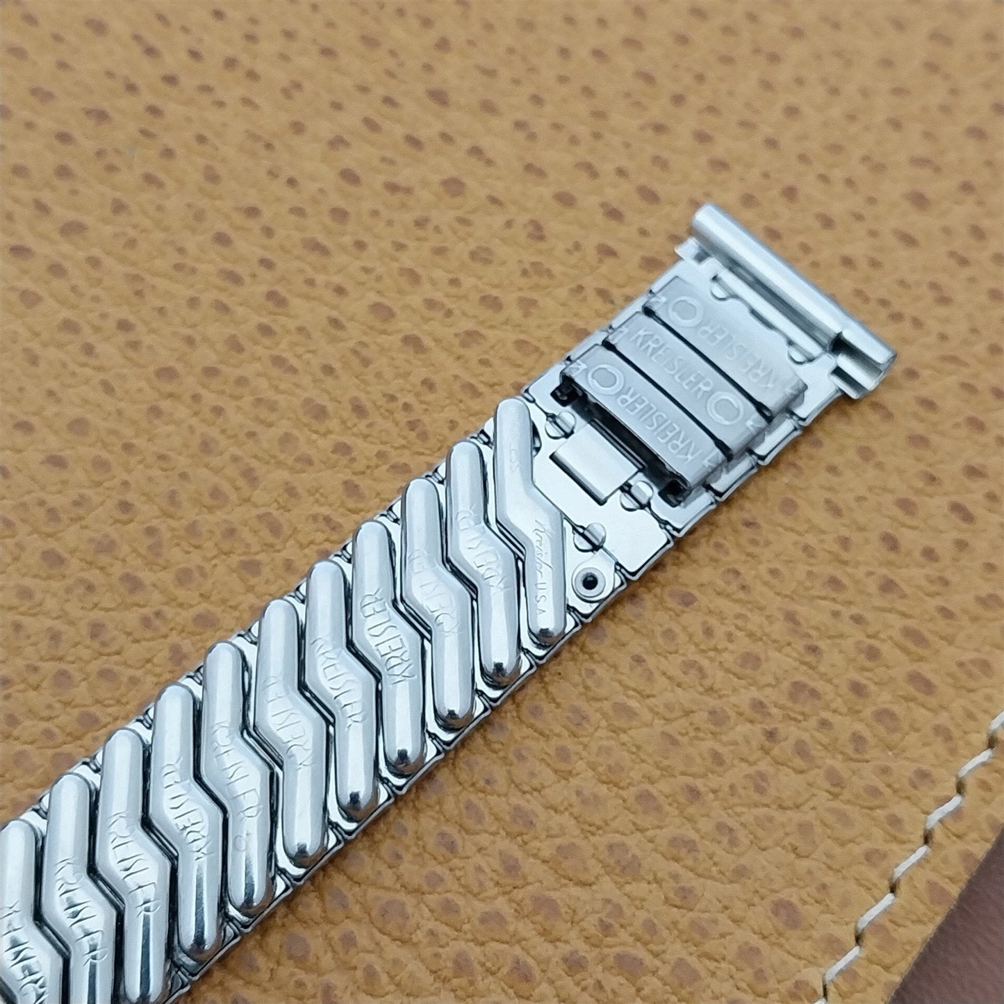 Vintage 11/16" Kreisler 17.2mm Stainless Steel Classic Unused 1960s Watch Band